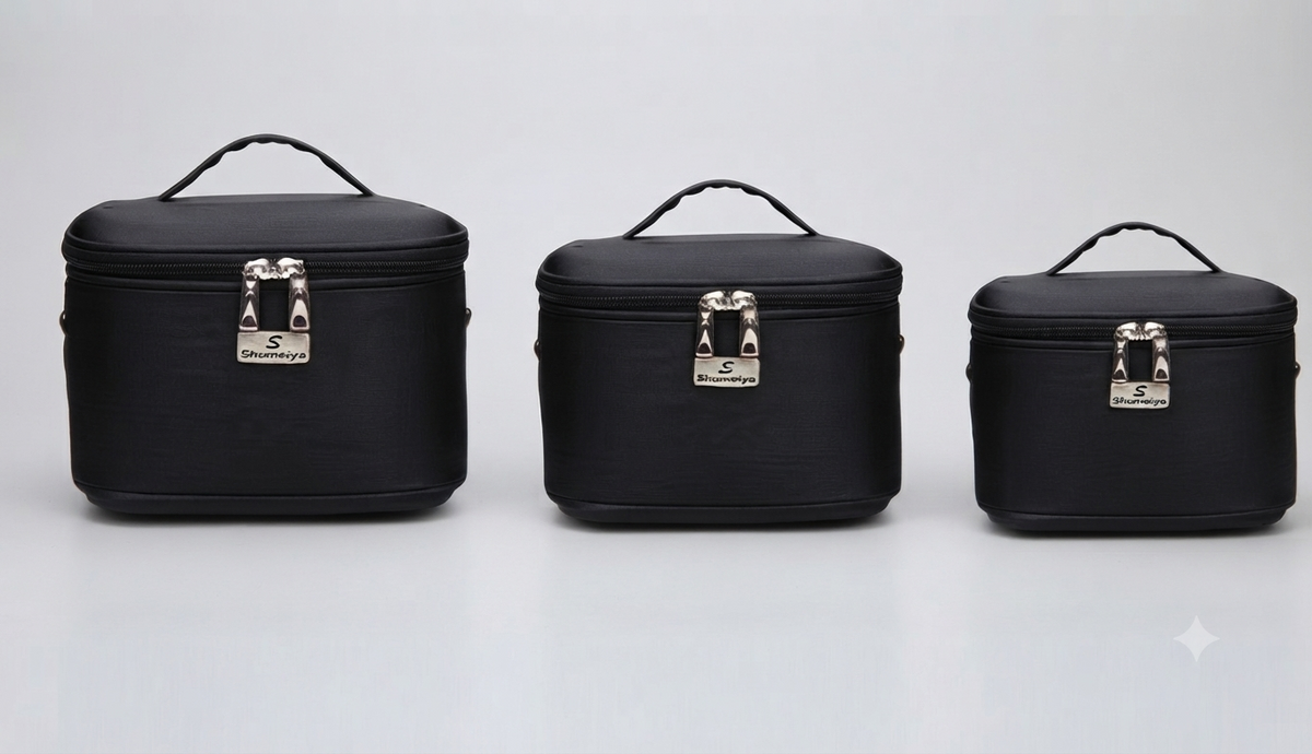 3-Piece Multi-Purpose Cosmetic, Jewelry, and Toiletry Organizer Box Set (8930)