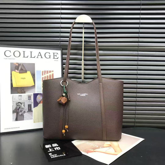 Chic Charm Structured Shoulder Tote & Work Bag (8164)