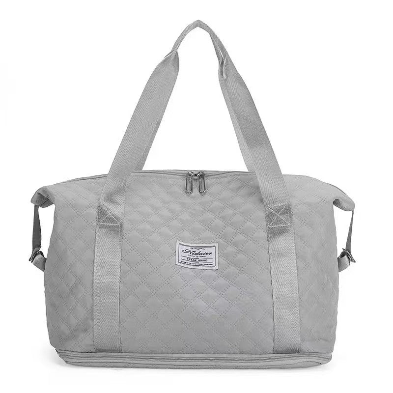 Quilted Lightweight Expandable Travel Duffel Bag (8217)