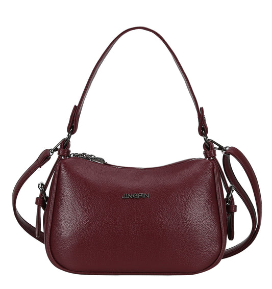 The Verona Soft-Touch Shoulder Bag (8199)