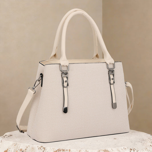 Classic Structured Executive Tote &amp; Crossbody Bag (8201)