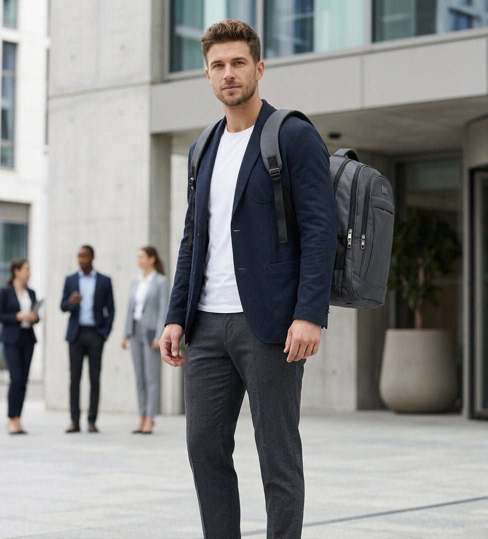 Multi-Pocket Laptop Backpack for School & Travel (2022)