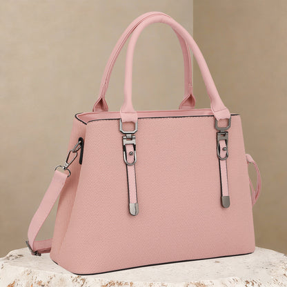 Classic Structured Executive Tote &amp; Crossbody Bag (8201)