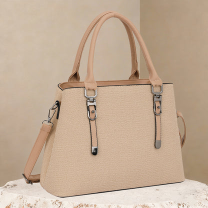 Classic Structured Executive Tote &amp; Crossbody Bag (8201)