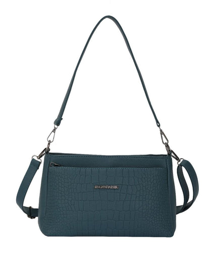 Elegance Texture Chic Convertible Handbag &amp; Crossbody (8107)