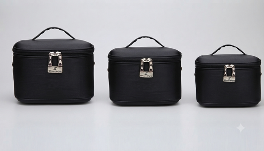 3-Piece Multi-Purpose Cosmetic, Jewelry, and Toiletry Organizer Box Set (8930)