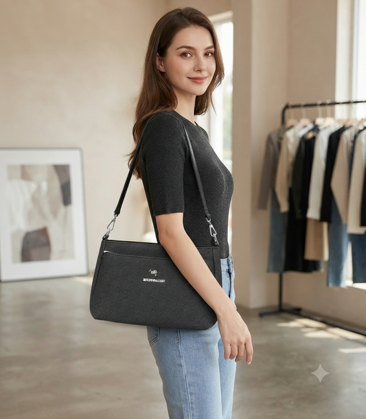 Multipurpose Soft PU Leather Shoulder &amp; Crossbody Bag (8086)