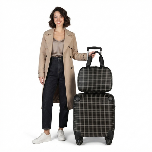 9562 - 2Pcs  Business Traveler Trolley Bags set