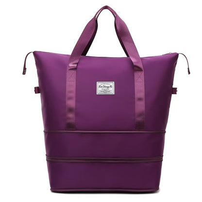 Expandable Travel Handbag for Short Trips (8051)