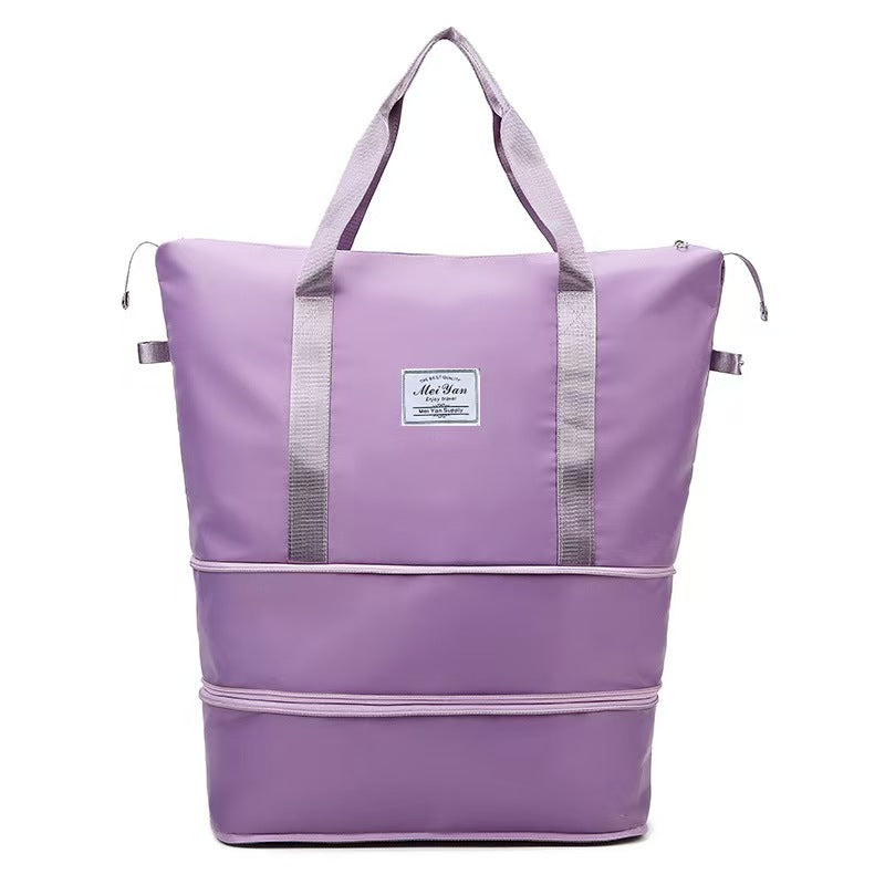 Expandable Travel Handbag for Short Trips (8051)