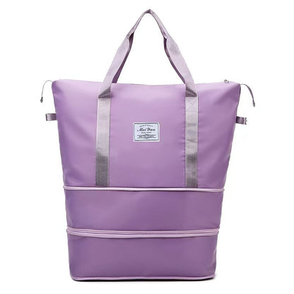 Expandable Travel Handbag for Short Trips (8051)