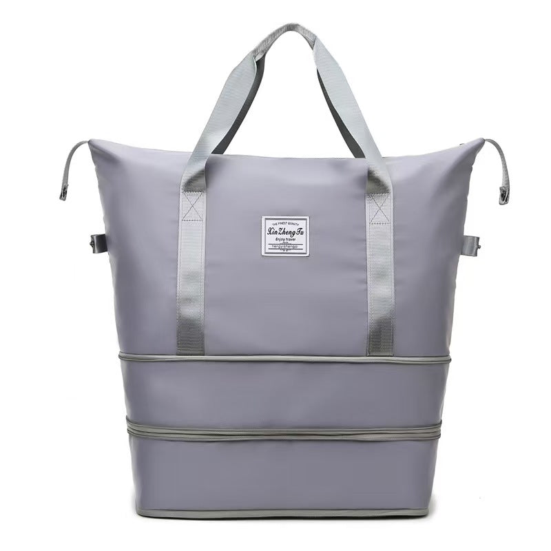 Expandable Travel Handbag for Short Trips (8051)
