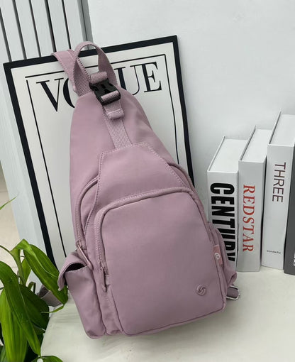 Casual Multi-Pocket Soft Cotton Fabric Backpack (8055)