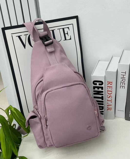 Casual Multi-Pocket Soft Cotton Fabric Backpack (8055)