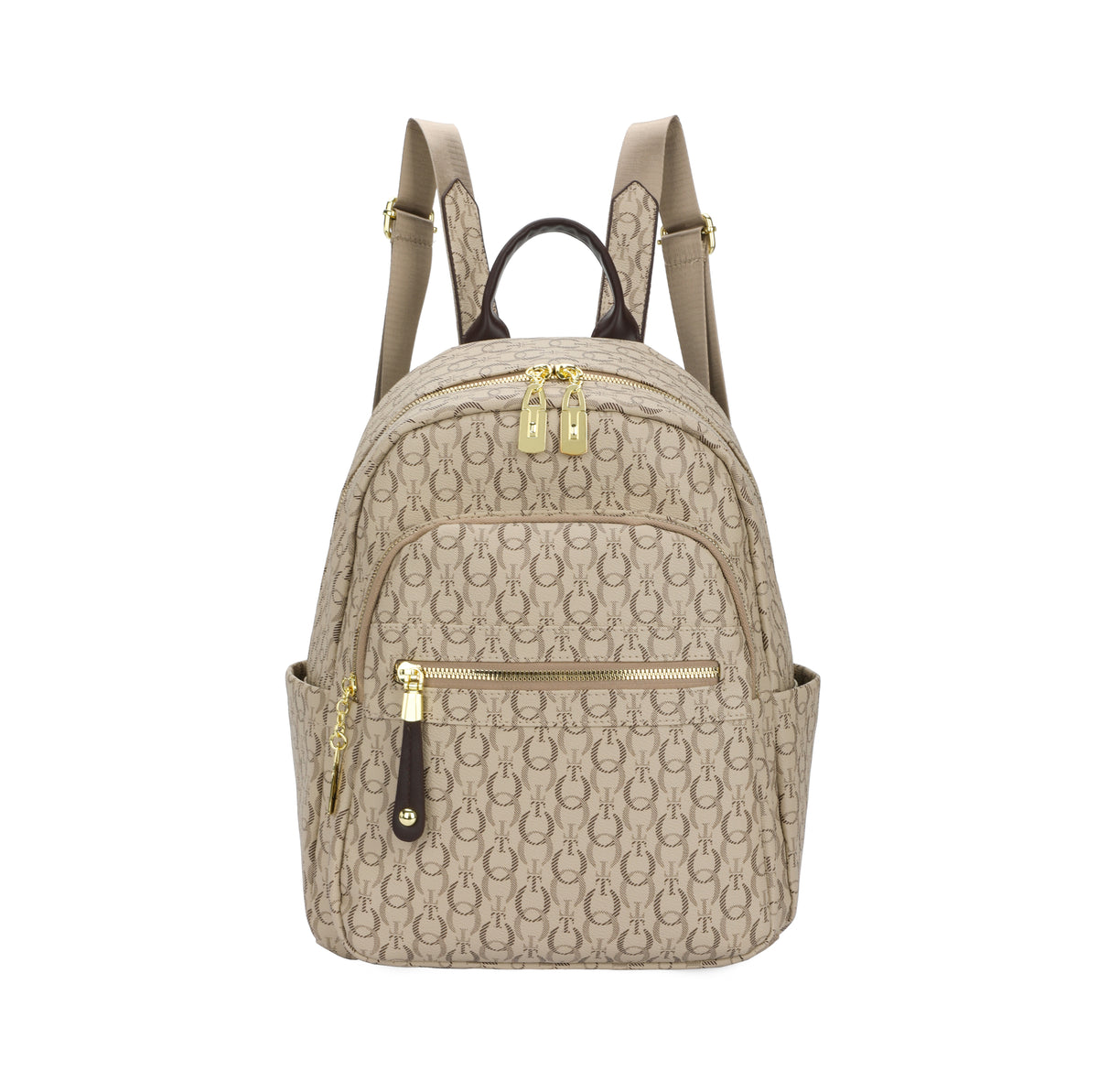 Classic Checkered Multi-Pocket Casual &amp; Travel Backpack (8017)