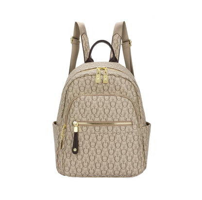 Classic Checkered Multi-Pocket Casual &amp; Travel Backpack (8017)