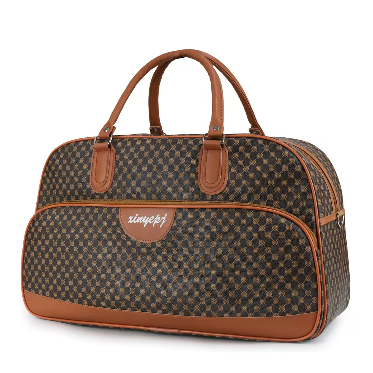 Signature Print Weekender &amp; Travel Duffle Bag (8887)