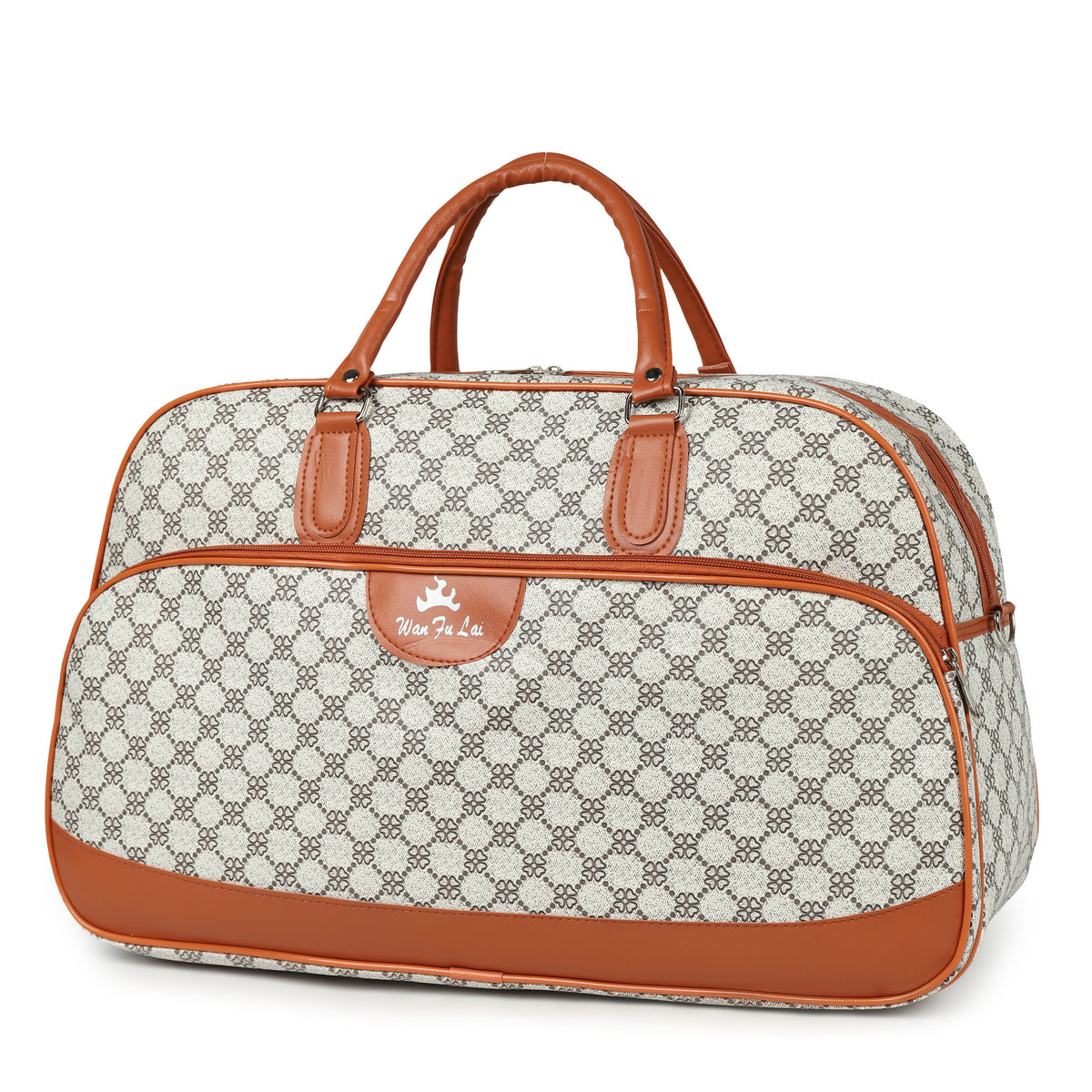 Signature Print Weekender &amp; Travel Duffle Bag (8887)