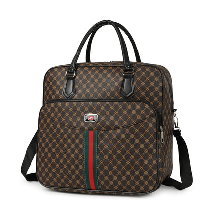 Stripe Accent Signature Travel &amp; Cabin Duffle Bag (8957)