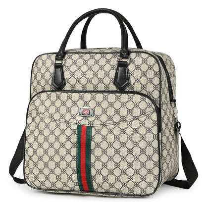 Stripe Accent Signature Travel &amp; Cabin Duffle Bag (8957)