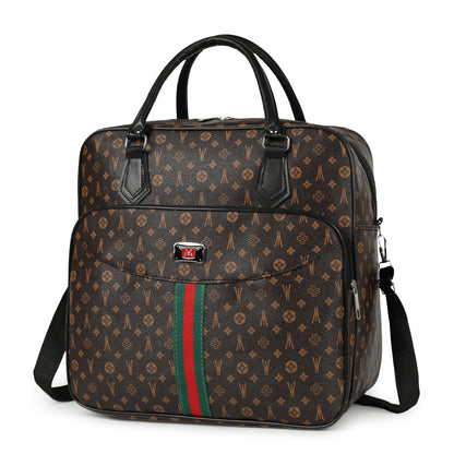 Stripe Accent Signature Travel &amp; Cabin Duffle Bag (8957)