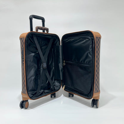 Vintager Brown Check Travel & Vanity Set (9725)