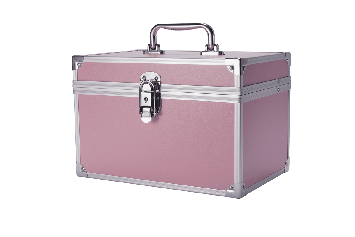 Luxury Crocodile-Textured Professional Vanity &amp; Makeup Storage Case (7068)