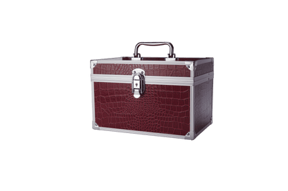 Luxury Crocodile-Textured Professional Vanity &amp; Makeup Storage Case (7068)