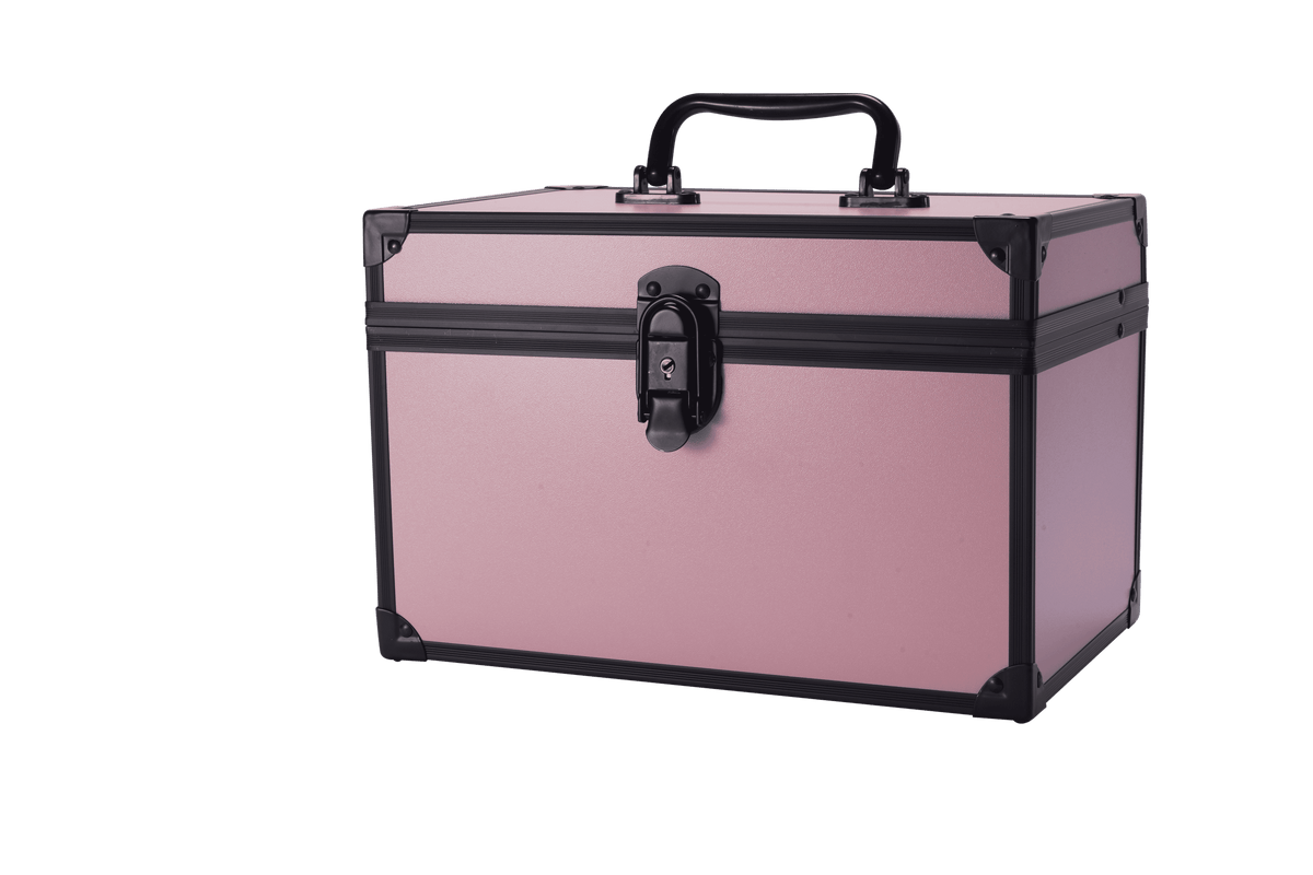 Luxury Crocodile-Textured Professional Vanity &amp; Makeup Storage Case (7068)
