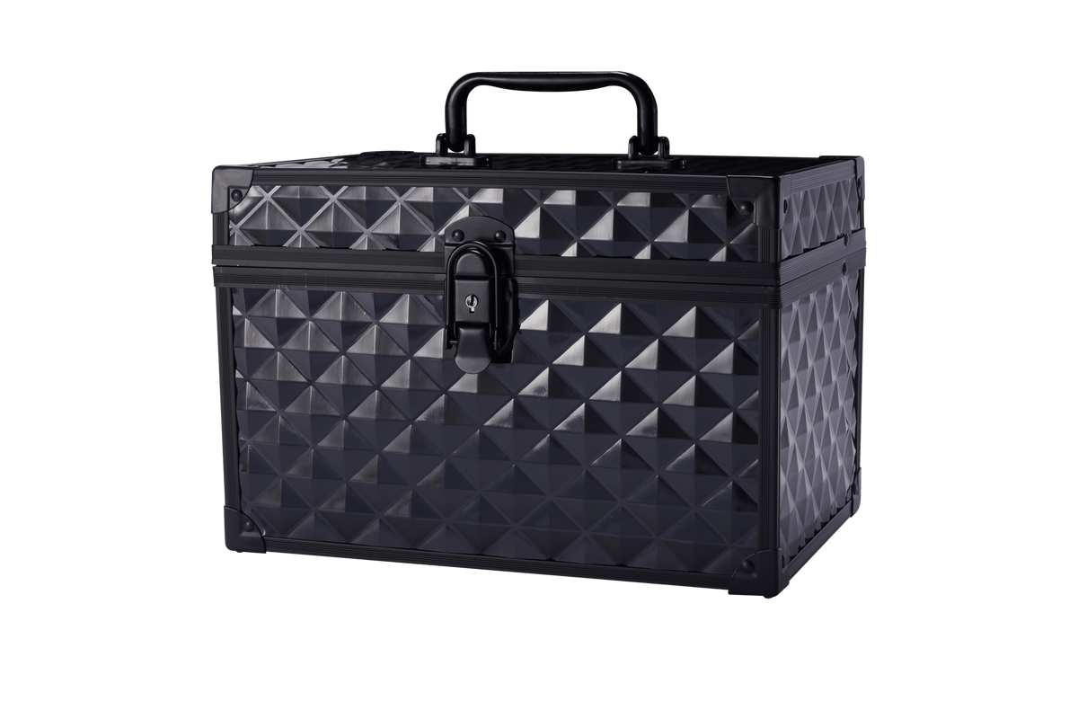 Luxury Crocodile-Textured Professional Vanity &amp; Makeup Storage Case (7068)