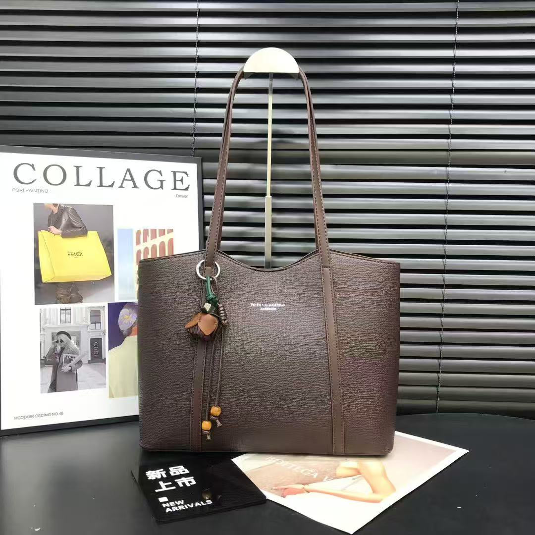 Chic Charm Structured Shoulder Tote &amp; Work Bag (8164)