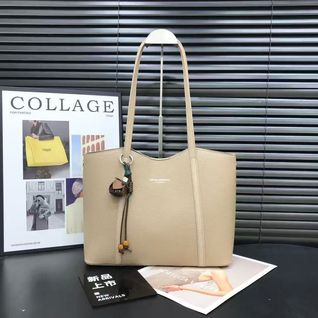 Chic Charm Structured Shoulder Tote &amp; Work Bag (8164)