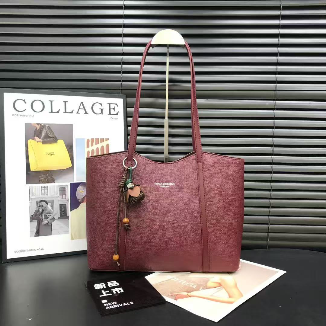 Chic Charm Structured Shoulder Tote &amp; Work Bag (8164)