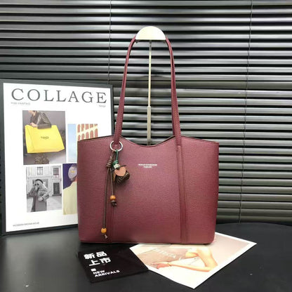 Chic Charm Structured Shoulder Tote &amp; Work Bag (8164)