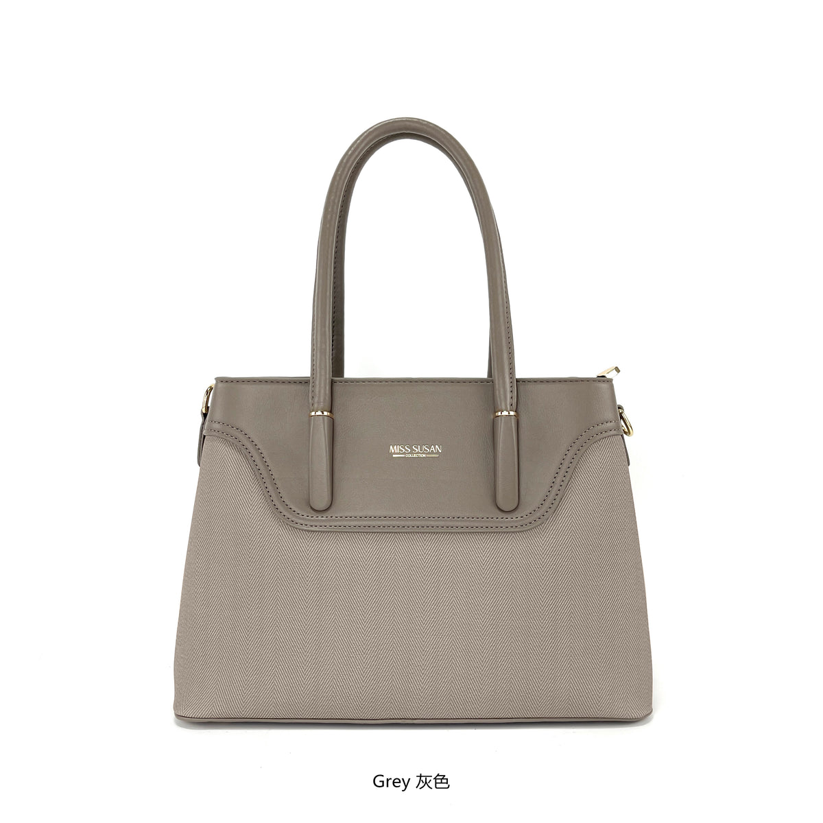 MISS SUSAN Women’s Multi-Pocket Bag with Detachable Strap (9842)