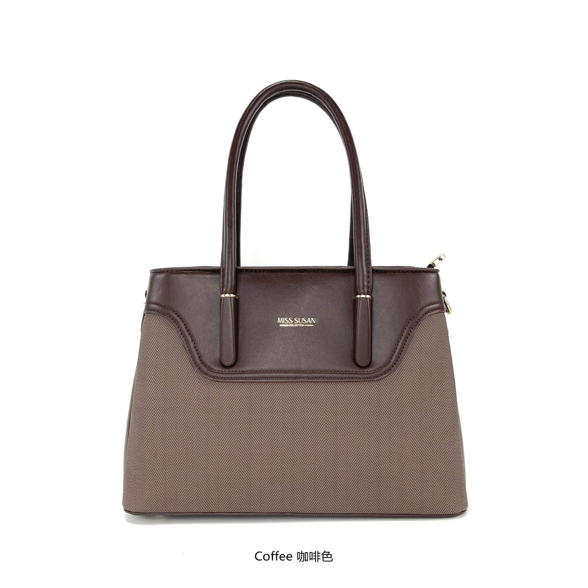 MISS SUSAN Women’s Multi-Pocket Bag with Detachable Strap (9842)