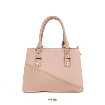 Women’s Multi-Pocket Tote Bag with Detachable Strap (9843)
