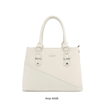 Women’s Multi-Pocket Tote Bag with Detachable Strap (9843)