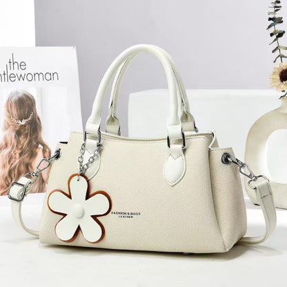 Blossom Charm Textured Satchel (9795)