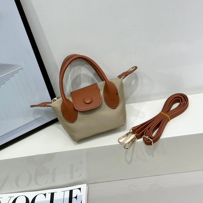 Mini Nylon Top-Handle Crossbody Bag (9605)