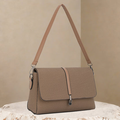 Sage Flap Structured Handbag (8203)
