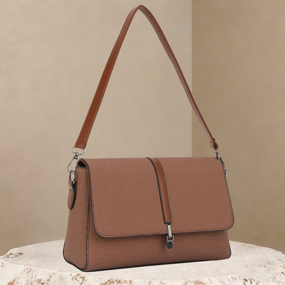 Sage Flap Structured Handbag (8203)