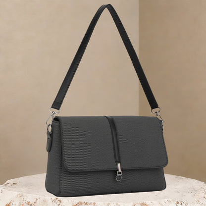 Sage Flap Structured Handbag (8203)