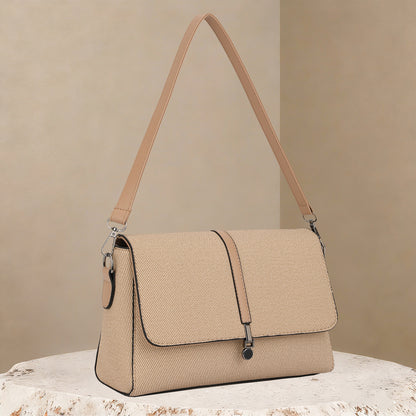 Sage Flap Structured Handbag (8203)