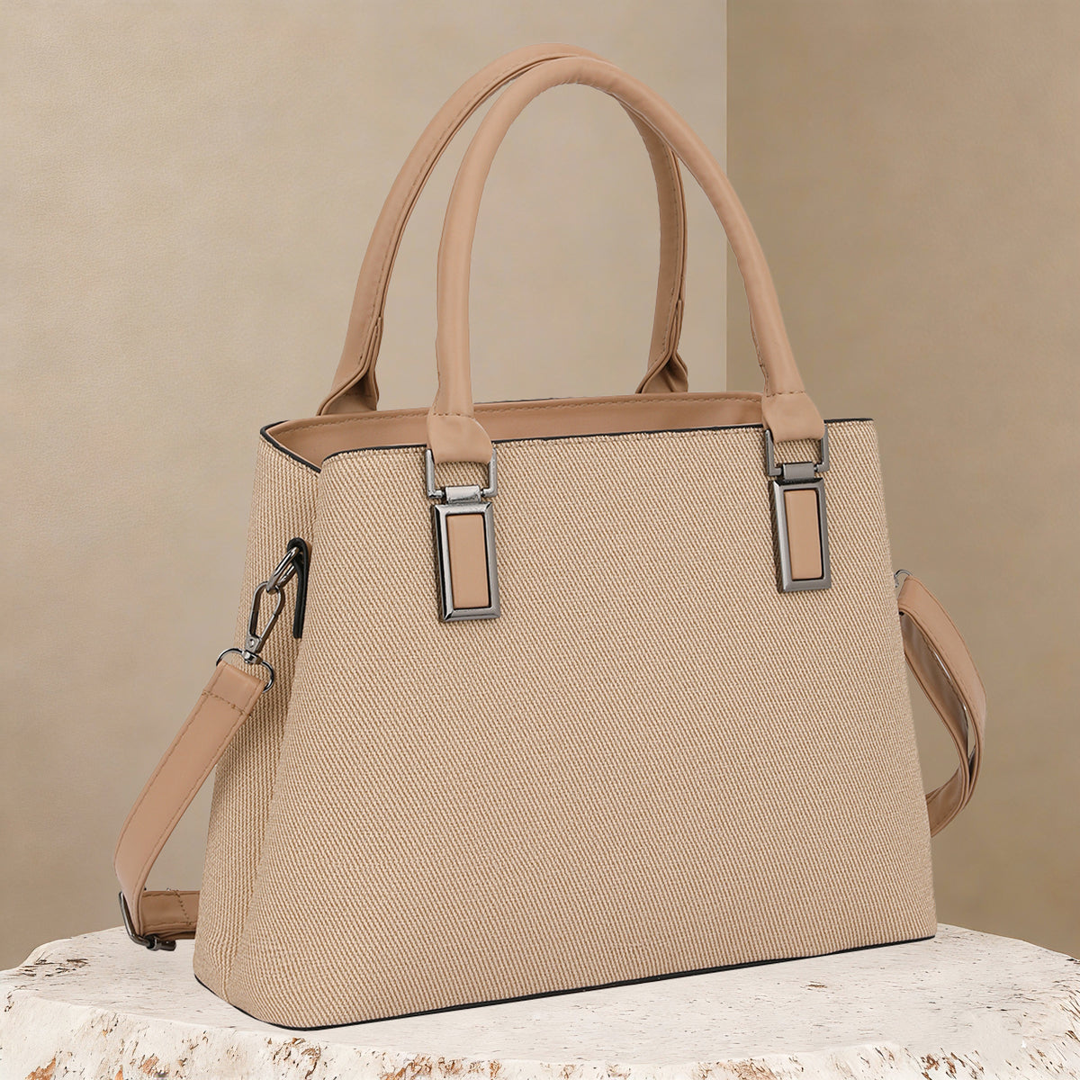 Classic Structured Executive Tote (8202)