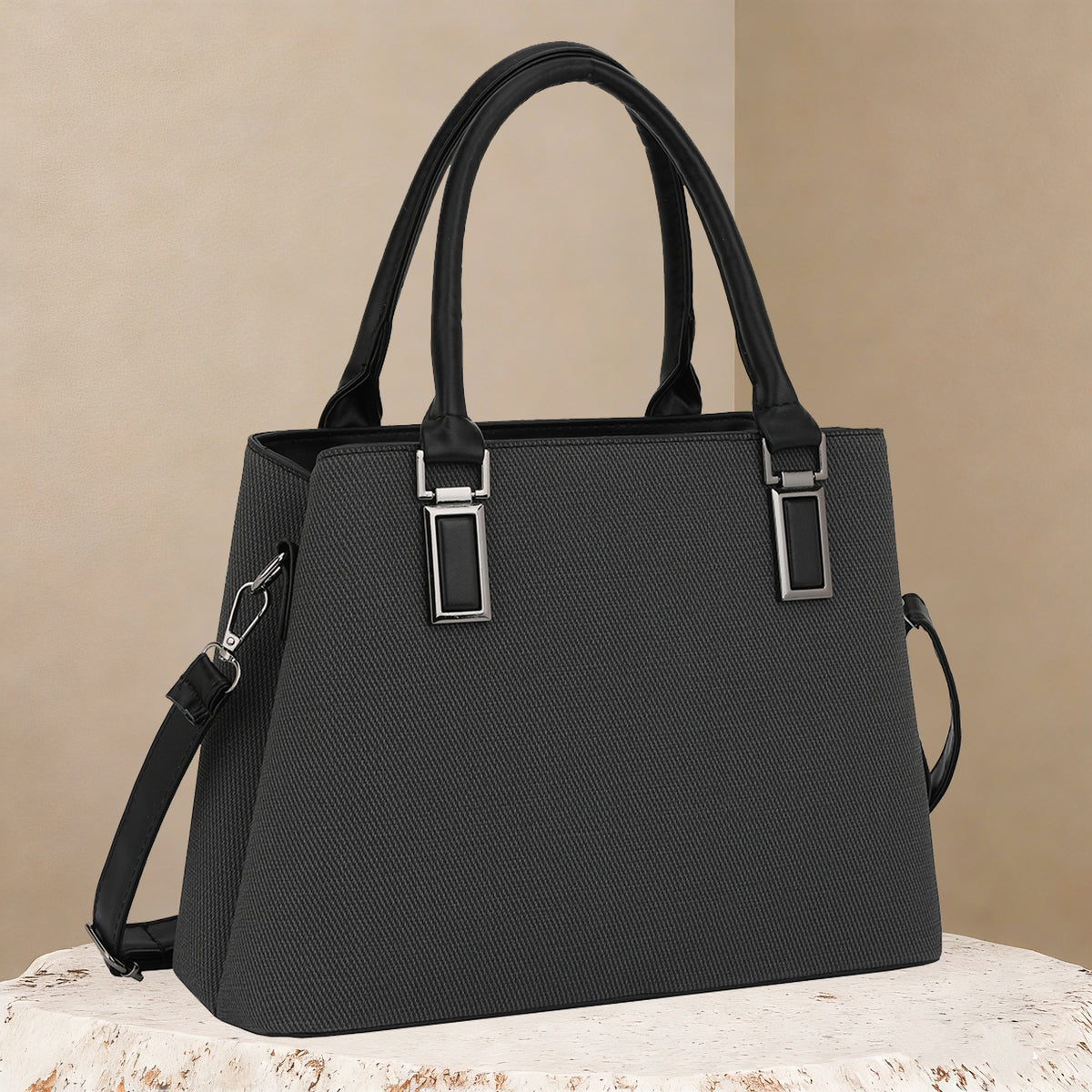 Classic Structured Executive Tote (8202)