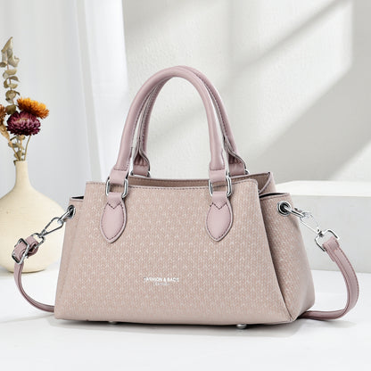 Classic Textured Satchel (9891)