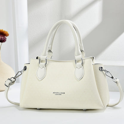 Classic Textured Satchel (9891)