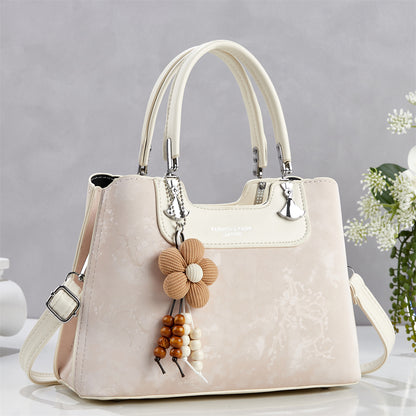 Multi-Compartment Bag with Pendant Details (9894)