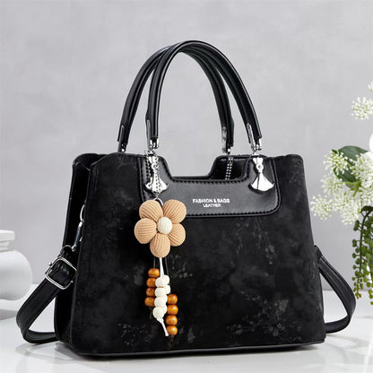 Multi-Compartment Bag with Pendant Details (9894)